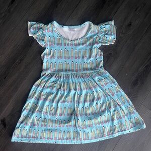 Back to school Boutique Pencil flutter dress size 2XL/8